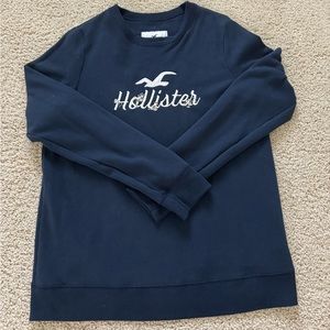 Hollister navy sweatshirt